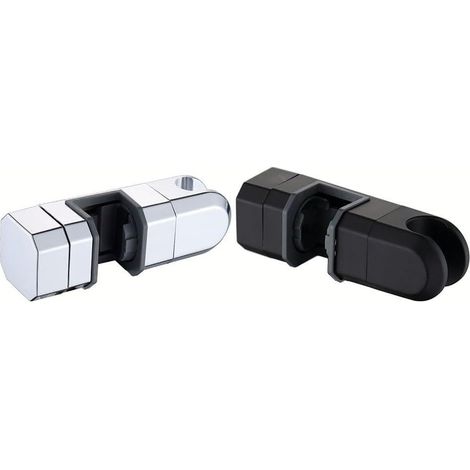 Support universel ZYNCUE pour pommeau de douche, compatible avec les barres de douche coulissantes de 15 à 30 mm, support en ABS rotatif à 360° et résistant aux rayures. (1/5)