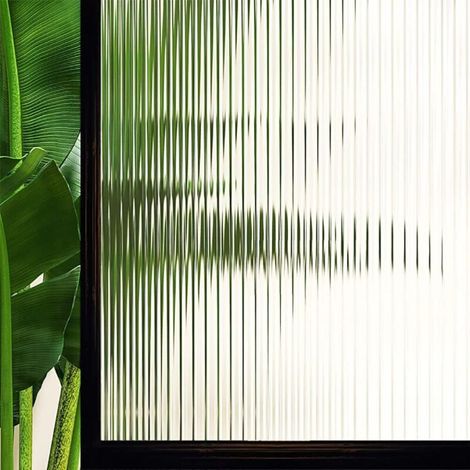 Film de confidentialité pour fenêtre, film à rayures verticales, 60 x 200 cm (1/4)