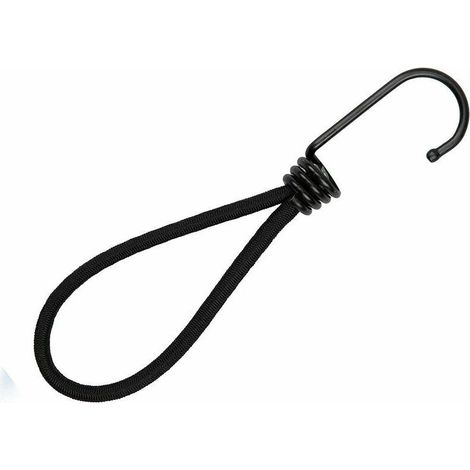 10 professionelle elastische Gummispannbänder mit Haken (schwarz, 150 mm) für Planen und Poster. Planenspannnetze, elastische Bänder, Planenhalterungen, Planengummi, Gummispanngurte (1/5)