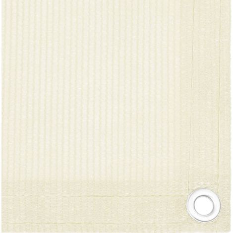 Maison Exclusive - Balkon Sichtschutz Creme 120x300 cm HDPE