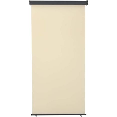 Tenda da Sole Tendalino Laterale per Balcone 125x250 cm Crema (1/5)