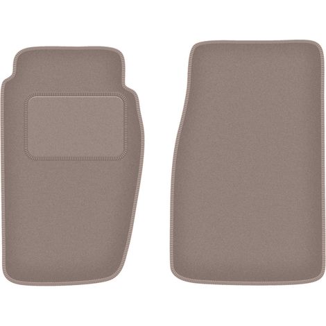 Alfombrillas delanteras para Jeep Grand Cherokee XJ todoterreno (1992-1998), color beige. (1/5)