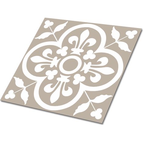 Carreaux autocollants PVC, Carrelage PVC adhésif - 30x30cm - Kit de 9 - Thèmes De Cartes, Stickers carrelage carreaux (1/5)