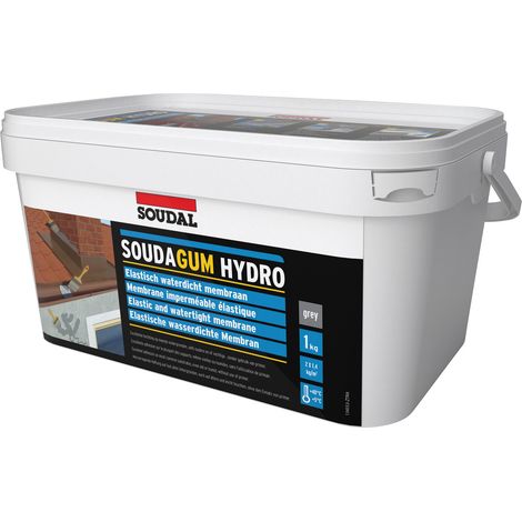 Masilla Soudal soudagum hydro sin disolventes resistente UV