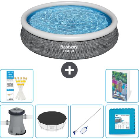 Bestway Fast Set Rund - 366x76 cm - 7-teilig  S191 (1/5)