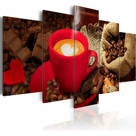 Tableau aime l'espresso - 200 x 100 cm (1/4)