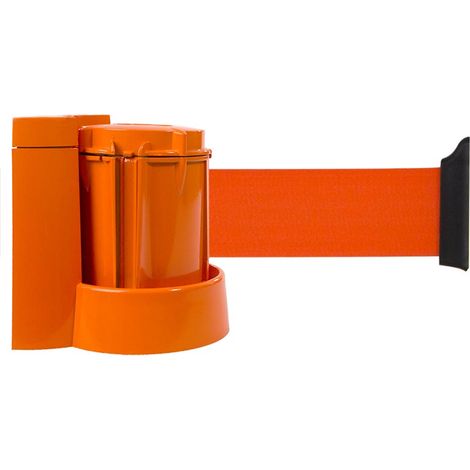 Enrouleur mural Orange avec sangle Orange 5m x 50mm - 2053563