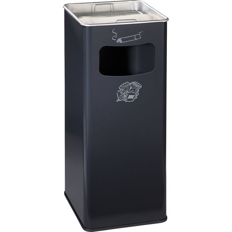 VAR, Combiné cendrier-poubelle, capacité 53 l, l x h x p 330 x (1/3)