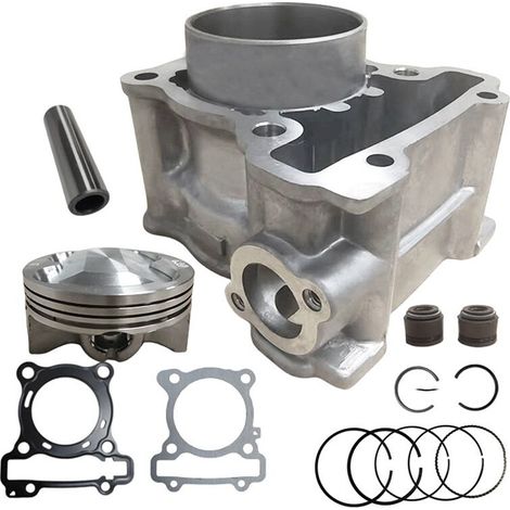 Kit cilindro motore, pistone da competizione con alesaggio da 63 mm e set di fasce elastiche e guarnizioni per NMAX155 Aerox TRICITY R15 NVX da 155cc a 183cc (1/2)