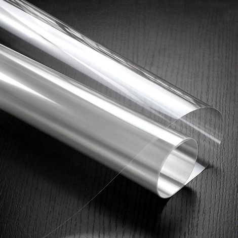 Transparent Klebefolie Selbstklebende Folie ​Küchenfolie Wandschutzfolie Wasserdicht Hitzebeständige spritzschutz wandfolie selbstklebend Oberflächenschutz PVC Fliesenaufklebe (60×500cm)