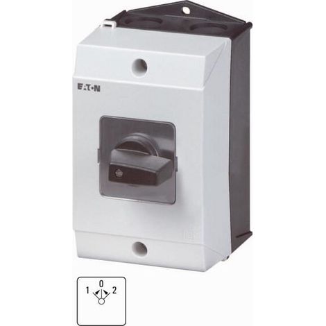 Inverseurs Contacts: 6 32 A plastron: 2 0 1 45 ° à rappel en saillie 000207184 EATON T3-3-8216/I2