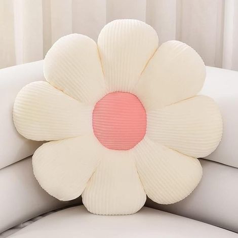 Filiyano-Coussin à fleurs, Coussin en forme de fleur, Coussin de sol, Coussin d'assise (1/2)