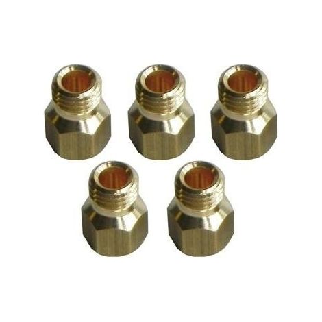 JEU INJECTEURS GAZ BUTANE POUR CUISINIERE ARTHUR MARTIN ELECTROLUX FAURE