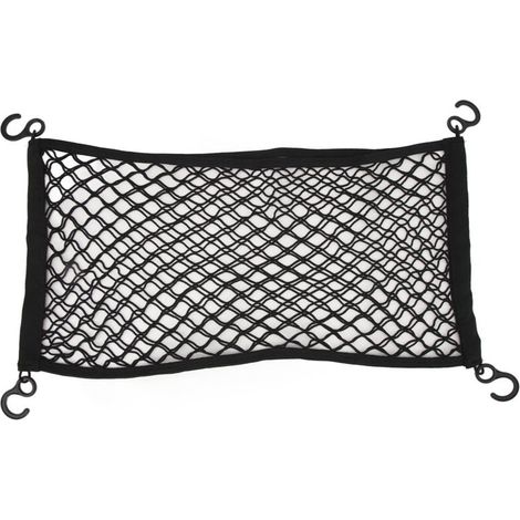 Filet de chargement élastique pour chariot de camping, conception à crochets en latex, bande de fixation en caoutchouc, double couche maille pour extérieur (1/5)