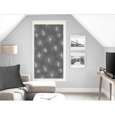 Brise bise 60x160 cm LIONEL gris, par Soleil d'Ocre
