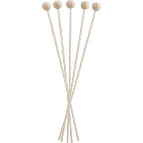 Diffuseurs à Brins Réutilisables Diffuseurs Aromatiques Pack de 50 pour Essences Feng Shui Maison Bureau Events (Fibre+ Bois) (1/5)
