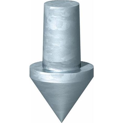 OBO Bettermann Erderspitze für Erder 20mm Stahlguss tauchfeuerverzinkt, 3041212 (1/5)