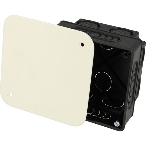 Boîte de jonction 87 x 87 x 60 mm avec couvercle