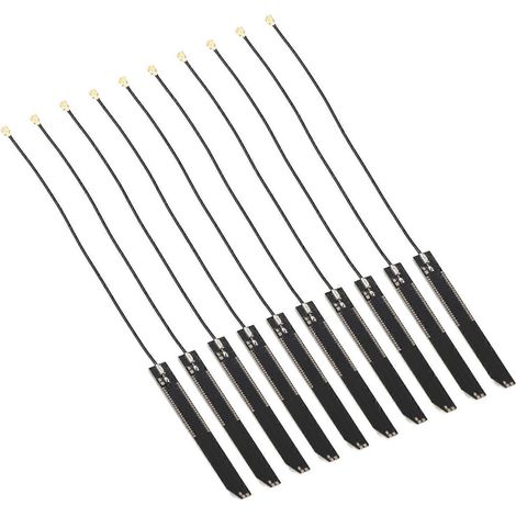 10 Stück NZ‑433‑PCB‑001 433 MHz 5 dBi Interne Antennenplatine mit eingebauter IPEX-Omni-Antenne und UFL-Anschluss
