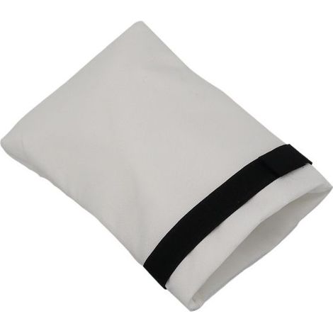 Ensemble de 4 couvertures isolantes pour robinet d'eau extérieur - Housse protectrice thermique pour tuyaux extérieurs en hiver - Protection contre le gel pour robinets d'eau extérieurs-Blanc (1/5)