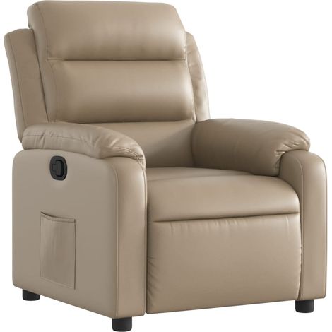 Maison Exclusive - Relaxsessel Cappuccino-Braun Kunstleder