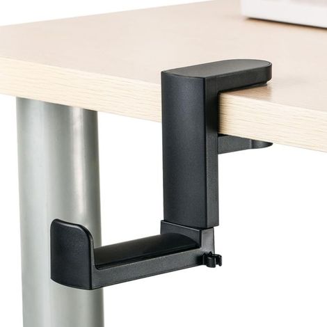 Support de casque audio pivotant à 360°, crochet de bureau sans perçage (1/5)