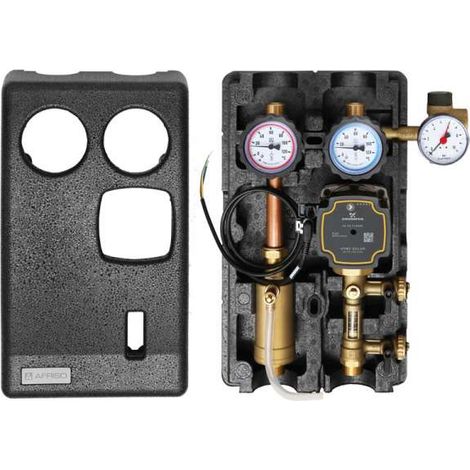 Afriso Solarpumpengruppe PrimoSol 130-4 8-38 l/min Zweistrang Solarstation mit Kl. A Pumpe 77018