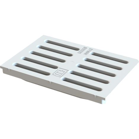 KESSEL-Rejilla ranurada - 276x191 mm, plástico, blanca, 30001W