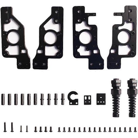 3D-Druckerzubehör CNC-gefrästes AB-Motorsitz-Kit aus Aluminiumlegierung, hohl, gewichtsreduzierend, passend für VORON 2.4 R2 (1/5)
