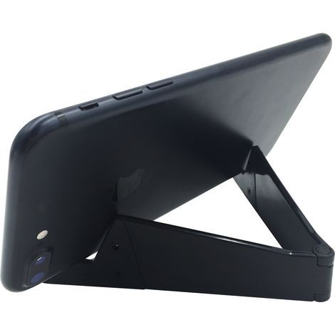 Lot de 5 supports de téléphone portables de bureau, petit support de téléphone pliable de poche universel, support de smartphone à support en V (1/3)
