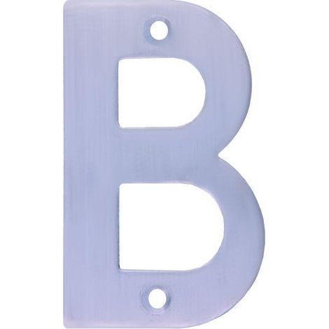 Letra b inox 10cm 6763 amig (1/3)