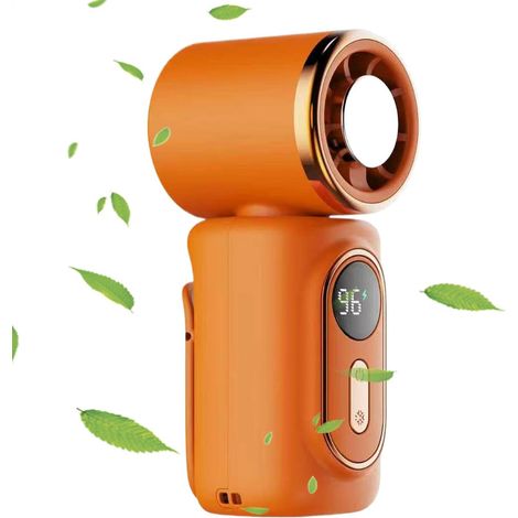 Ventilateur Pince Rechargeable USB 3000 mAh Orientable à 180 (1/5)