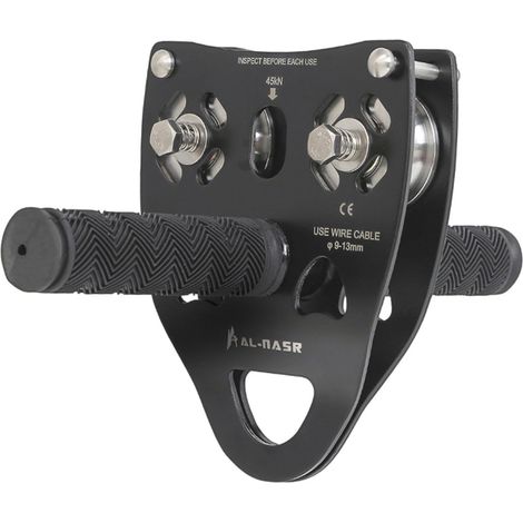 Poulie d'escalade, Dispositif de Traction 45kN, Bloc de gréement de Corde, poulie d'extérieur pour Escalade d'arbre, Sport de Plein air (1/5)