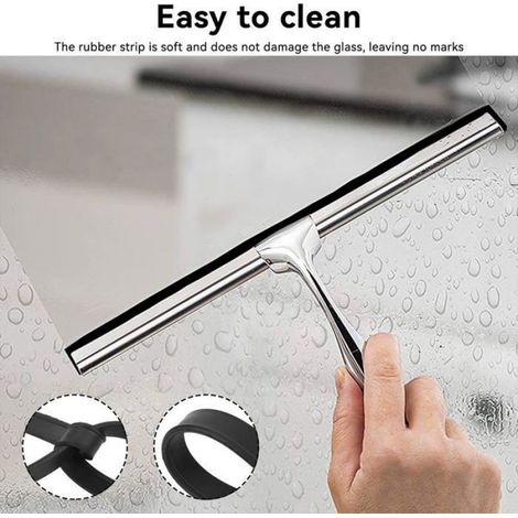 Raclette - 105 cm - Pour Vitres De Salle De Bain Cuisine Voiture Miroir - Rechange (1/5)