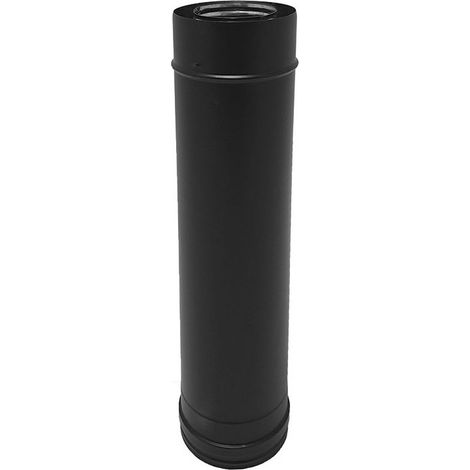 Monmobilierdesign – Conduit de fumée concentrique en acier inoxydable AISI 316L – Longueur 50 cm Ø80-125 – Union EASY LOCK sans collier (1/3)