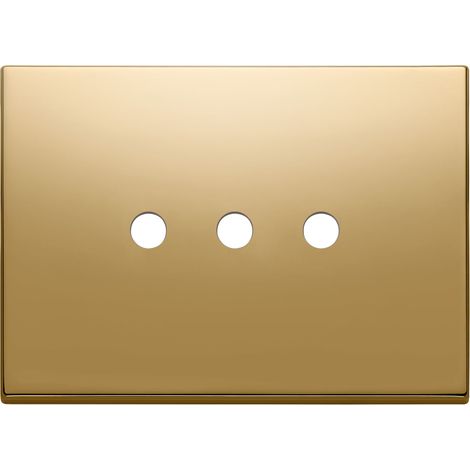 VIMAR - 22683.RN.3.82 Placca 3Mx3 Tondo oro