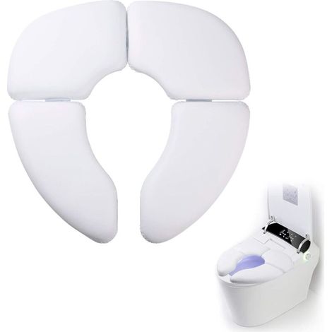 Enfant Siège de Toilette Pliable Anti-dérapant, réducteur toilette, reducteur wc enfant, Siège de Toilette Portable travel pour Bébés Apprentissage de La Propreté, avec 1 Sac de Transport-Fei Yu