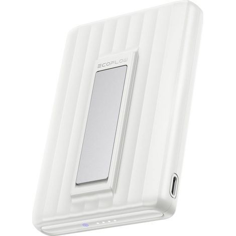 ECOFLOW RAPID Mag 10K Power bank 10000 mAh Ricarica rapida, MagSafe, Ricarica senza fili Qi Li-Ion USB-C® Bianco perlat (1/2)