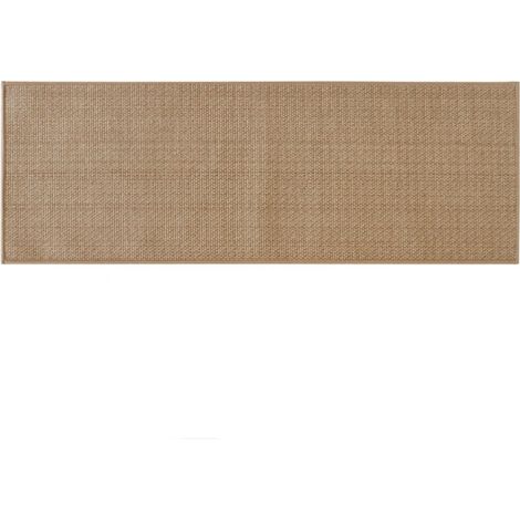 Marron, tapis de cuisine 40x120 cm, tapis de cuisine devant l'évier, antidérapant, lavable, tapis de couloir de cuisine, bureau, buanderie (1/5)