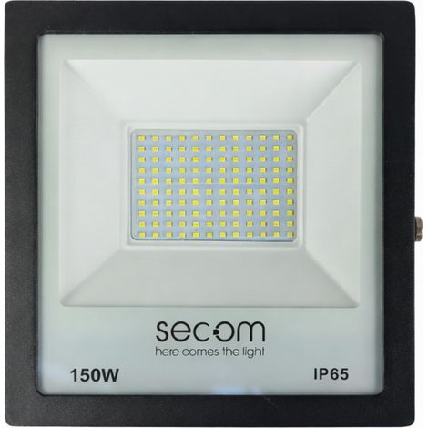 Proyector LED TenkoS2 150W 15000lm IP65 30x6x35cm Negro 30000H SECOM