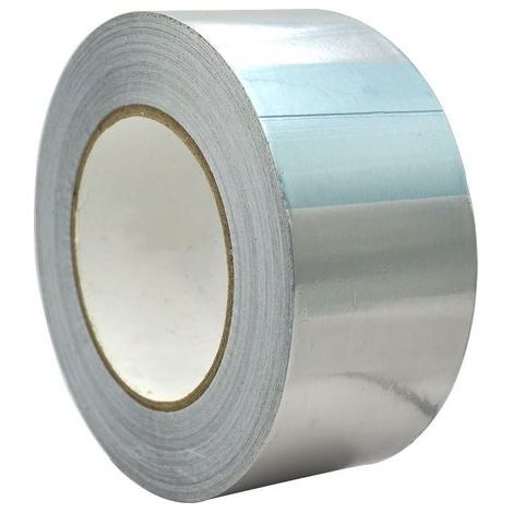 Ruban Adhésif Aluminium Bande d'étanchéité, 20m par 50mm, Couleur Argent (1/5)