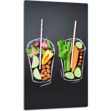 GLASPLATTE, TISCHPLATTE 30x52 FRUCHT (1/5)