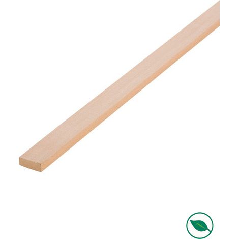 Forestea – Lot de 10 tasseaux hêtre 2000 x 14 x 22 mm – Bois brut pour menuiserie – FSC 100% – Résistant et facile à travailler (1/4)