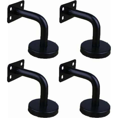 Pièces Supports de main courante en acier inoxydable pour fixation murale Supports de rampe d'escalier pour garde-corps Support mur (1/4)