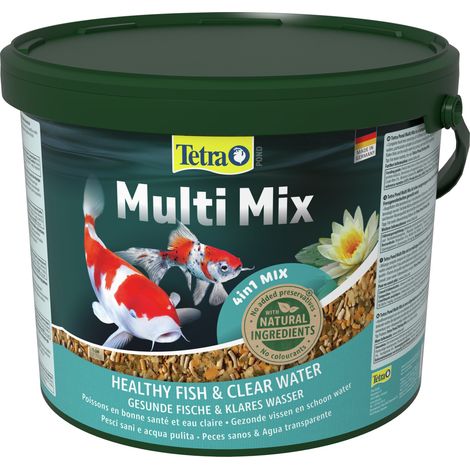 Tetra Teichfutter Pond Multi Mix 10 l Teichsticks Gartenteich Sticks Fischfutter (1/3)