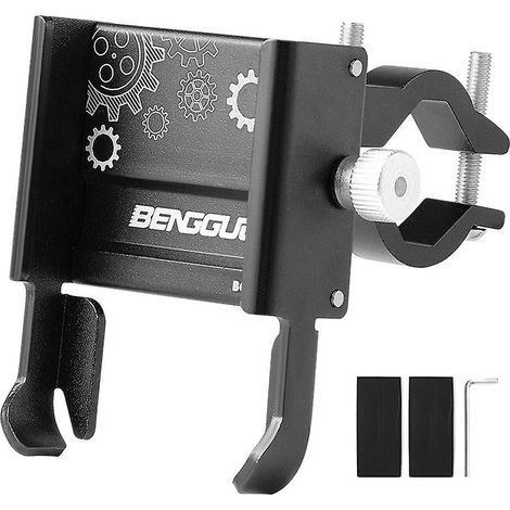 Al Alloy Bicycle Mobile Phone Holder Scooter Rotatable Smartphone Holder
