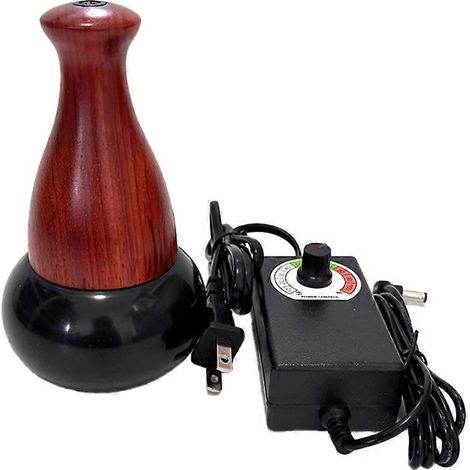 Hot-Stone-Massage- und Moxibustion-Set für Wellness, Entspannung und Schmerzlinderung (US-Stecker).