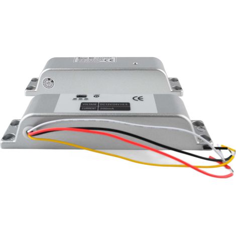 Verrou électrique à pêne dormant 12 V à 24 V en alliage d'aluminium pour système de contrôle d'accès