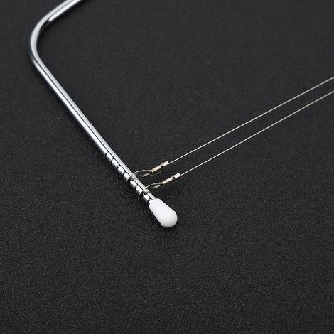 2 pièces en acier inoxydable, double fil, coupe-gâteau réglable, outil de découpe et de tranchage, accessoires de pâtisserie (1/5)