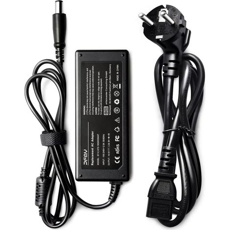 Chargeur Adaptateur Alimentation Ordinateur Portable 18.5V 3.5A Laptop AC Adapter pour HP Elitebook 2530p 2540p 2560p 2570p 2730p 2740p 2760p 6930p 8460p 8470p 8530p 8540p 8560p 8570p Notebook (1/5)